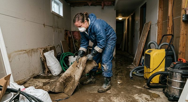 Flooded Basement Cleanup in Scottsdale, AZ