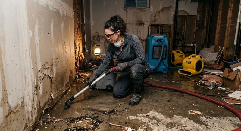 Flood Damage Restoration in Gilbert, AZ